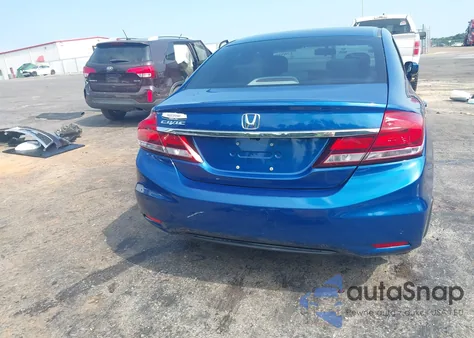 2014 Honda Civic Lx из США, поврежденный, VIN 19XFB2F5XEE006471